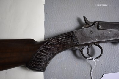 Lot 465 - A .380 OBSOLETE CALIBRE ROOK RIFLE BY E. M. REILLY