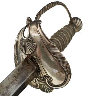 Lot 311 - AN 18TH CENTURY SILVER HILTED SMALL SWORD