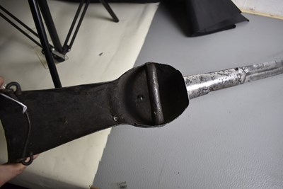 Lot 53 - AN 18TH CENTURY INDIAN PATA OR SWORD