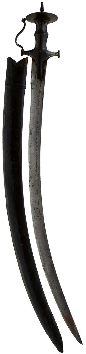 Lot 50 - A 19TH CENTURY INDIAN TULWAR