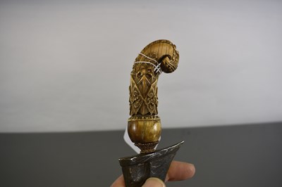 Lot 93 - A 19TH CENTURY OR EARLIER MADURA KRIS