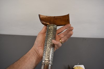 Lot 94 - A 19TH CENTURY OR EARLIER SULAWESI (CELEBES) BUGIS DAGGER KRIS