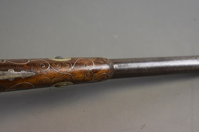 Lot 162 - A FINE 30-BORE BACK ACTION PERCUSSION COSSACK CAVALRY OFFICER'S PISTOL C.1840