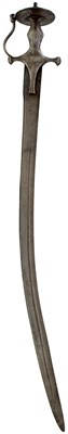 Lot 27 - A LATE 18TH OR EARLY 19TH CENTURY RAJPUT INDIAN TULWAR
