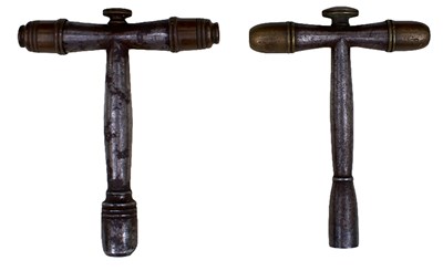Lot TWO PERCUSSION NIPPLE KEY TOOLS