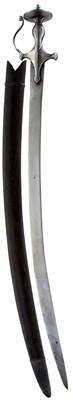 Lot 38 - A 19TH CENTURY INDIAN TULWAR OR SWORD