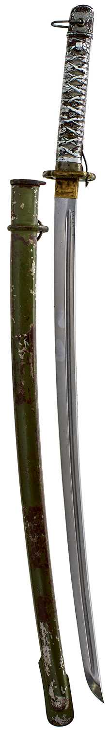Lot 13 - A TYPE 95 N.C.O.'S SWORD