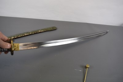Lot 13 - A TYPE 95 N.C.O.'S SWORD