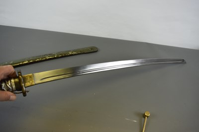Lot 13 - A TYPE 95 N.C.O.'S SWORD
