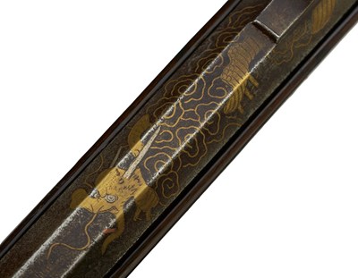 Lot 20 - A 19TH CENTURY JAPANESE MATCHLOCK LONGGUN