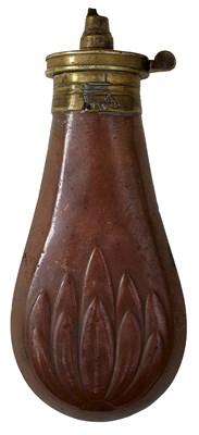 Lot 444 - OLD REF 157-32_J24 A COLT FLASK FOR THE PATTERN 1851 NAVY MODEL