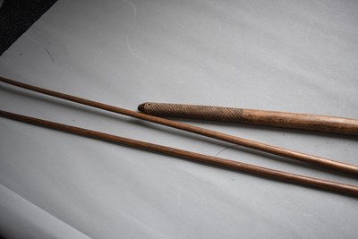 Lot 115 - A SET OF 19TH CENTURY ZULU WEAPONS