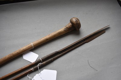 Lot 115 - A SET OF 19TH CENTURY ZULU WEAPONS