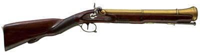 Lot 692 - A LARGE PERCUSSION SOUTH AMERICAN BLUNDERBUSS