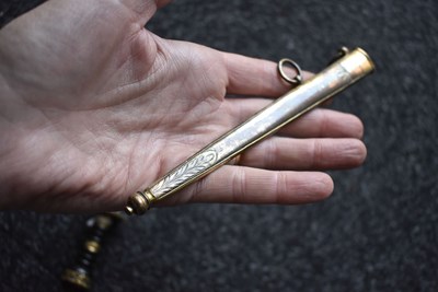 Lot 184 - A SCARCE GEORGIAN NAVAL DIRK WITH ROYAL CONNECTIONS