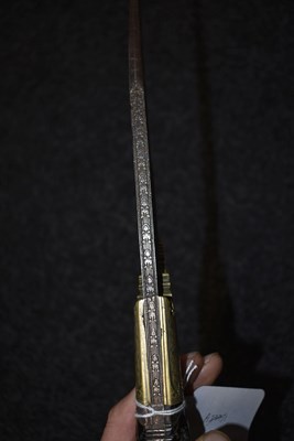 Lot 95 - AN 18TH CENTURY SINHALESE PIHA KAETTA OR DAGGER