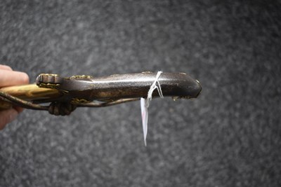 Lot 44 - A LATE 18TH OR EARLY 19TH CENTURY DECCAN INDIAN MAHARATHAN TROPHY SHAMSHIR SHIKARGAR OR SWORD