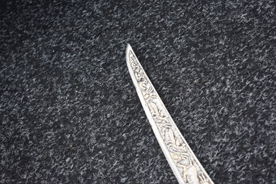 Lot 44 - A LATE 18TH OR EARLY 19TH CENTURY DECCAN INDIAN MAHARATHAN TROPHY SHAMSHIR SHIKARGAR OR SWORD