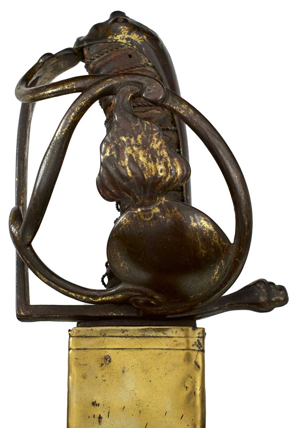 Lot 166 - AN INTERESTING AND RARE LATE 18TH CENTURY FRENCH FLIBUSTIER OR PIRATE'S SWORD