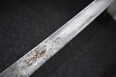 Lot 166 - AN INTERESTING AND RARE LATE 18TH CENTURY FRENCH FLIBUSTIER OR PIRATE'S SWORD
