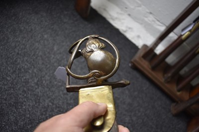 Lot 166 - AN INTERESTING AND RARE LATE 18TH CENTURY FRENCH FLIBUSTIER OR PIRATE'S SWORD