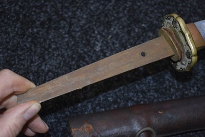 Lot 10 - A KATANA
