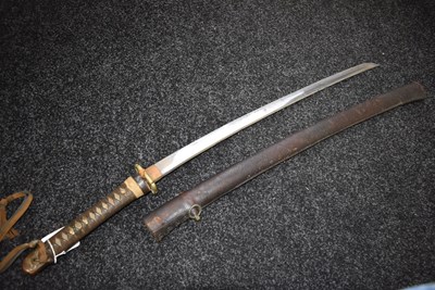 Lot 10 - A KATANA