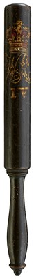 Lot 772 - A WILLIAM IV TRUNCHEON