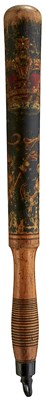 Lot 771 - A VICTORIAN TRUNCHEON