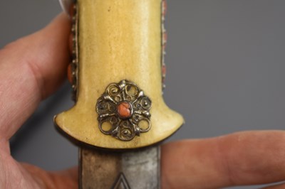 Lot 112 - A SCARCE OTTOMAN TURKISH BALKAN DAGGER