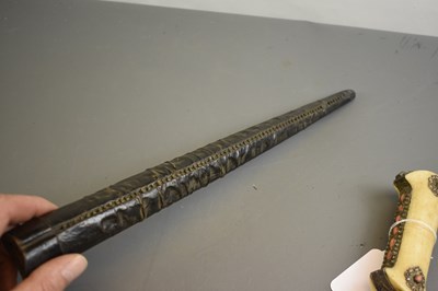 Lot 112 - A SCARCE OTTOMAN TURKISH BALKAN DAGGER