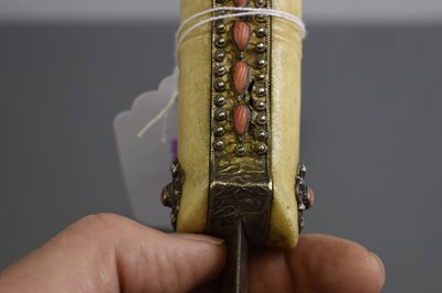 Lot 112 - A SCARCE OTTOMAN TURKISH BALKAN DAGGER