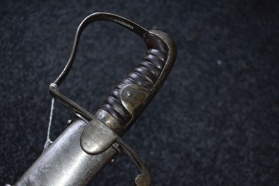 Lot 142 - A 1796 PATTERN LIGHT CAVALRY TROOPER'S SWORD