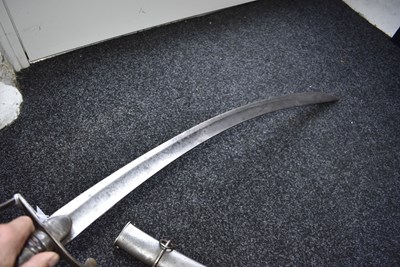 Lot 142 - A 1796 PATTERN LIGHT CAVALRY TROOPER'S SWORD