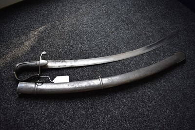 Lot 145 - A 1796 PATTERN LIGHT CAVALRY TROOPER'S SWORD