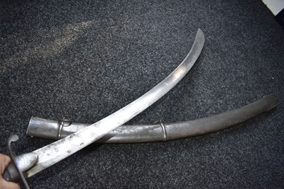 Lot 145 - A 1796 PATTERN LIGHT CAVALRY TROOPER'S SWORD