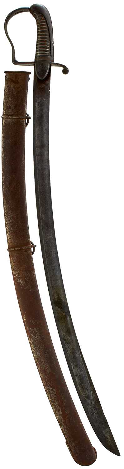 Lot 139 - A 1796 PATTERN LIGHT CAVALRY OFFICER'S SWORD