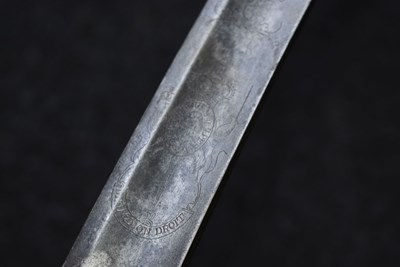 Lot 139 - A 1796 PATTERN LIGHT CAVALRY OFFICER'S SWORD