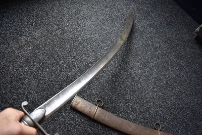 Lot 139 - A 1796 PATTERN LIGHT CAVALRY OFFICER'S SWORD