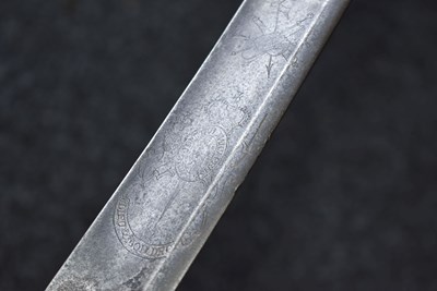Lot 139 - A 1796 PATTERN LIGHT CAVALRY OFFICER'S SWORD