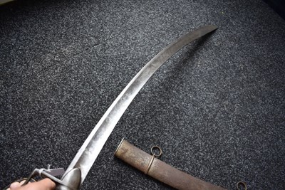 Lot 139 - A 1796 PATTERN LIGHT CAVALRY OFFICER'S SWORD