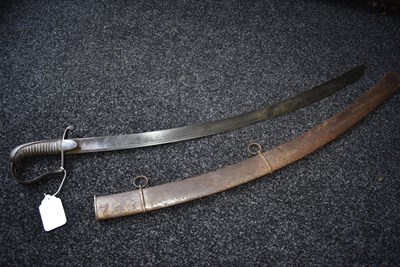 Lot 139 - A 1796 PATTERN LIGHT CAVALRY OFFICER'S SWORD