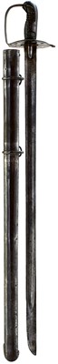 Lot 136 - A 1796 PATTERN HEAVY CAVALRY TROOPER'S SWORD TO THE 6TH DRAGOON GUARDS