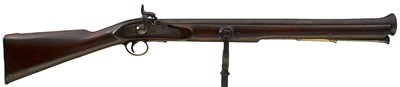 Lot 696 - A LARGE PERCUSSION NAVAL SWIVEL GUN