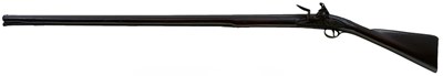 Lot 700 - A 15-BORE 18TH CENTURY LEFT HANDED FLINTLOCK SPORTING GUN