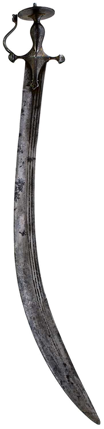 Lot 45 - A LATE 18TH OR EARLY 19TH CENTURY INDIAN TULWAR