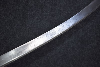 Lot 46 - A 19TH CENTURY SIKH INFLUENCED INDIAN TULWAR