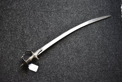 Lot 46 - A 19TH CENTURY SIKH INFLUENCED INDIAN TULWAR