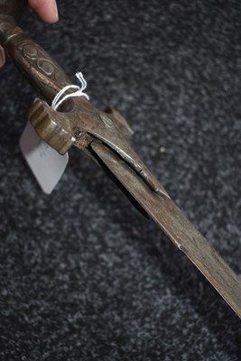 Lot 47 - A 19TH CENTURY INDO-PERSIAN TULWAR