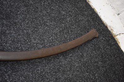 Lot 128 - A 19TH CENTURY TURKISH SHAMSHIR